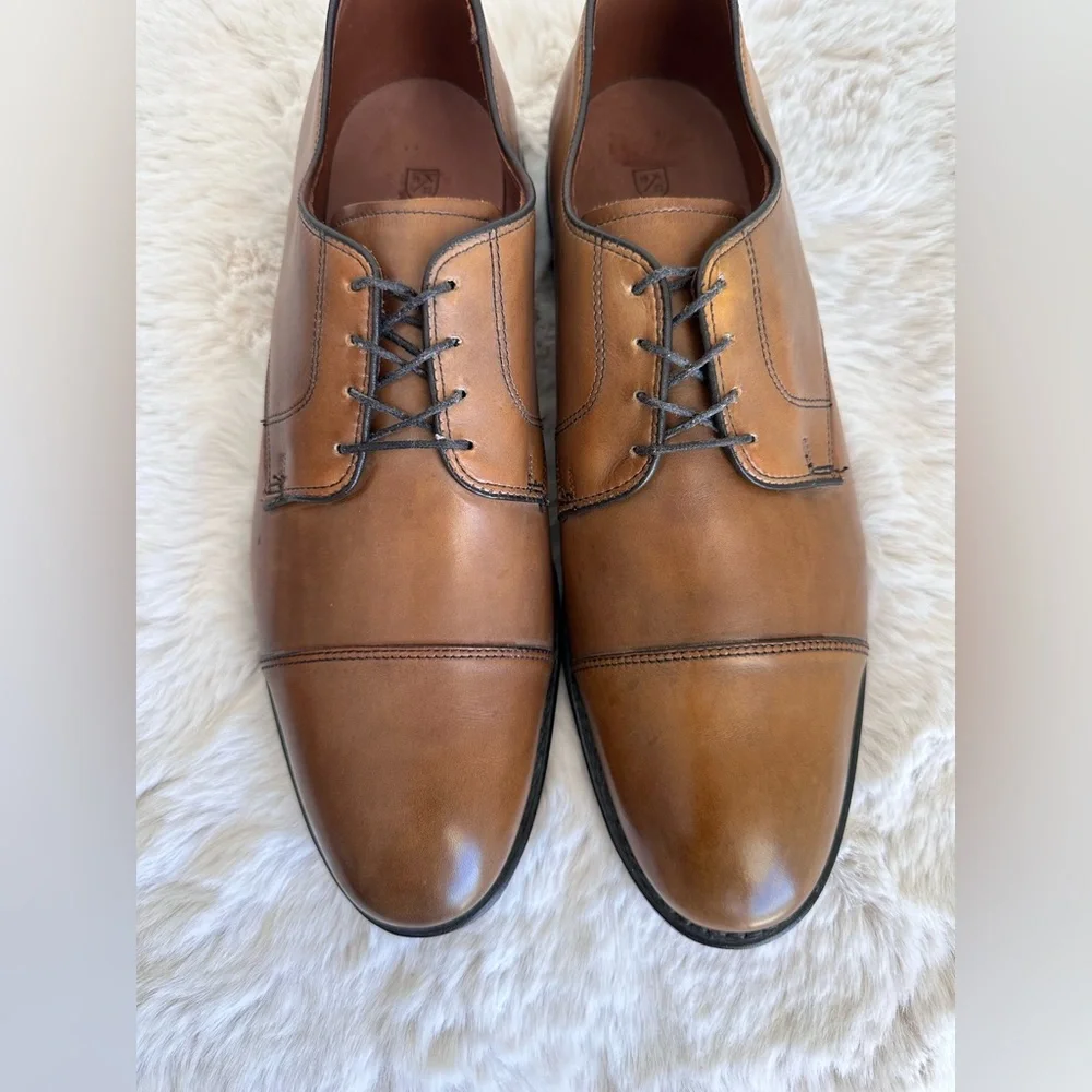 NEW Allen Edmonds Lexington Oxford Dress Shoes Men’s 10.5 D Leather Lace Up‎